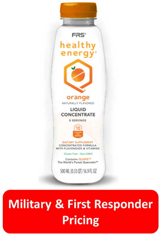 FRS Healthy Energy Orange Concentrate 16.9 oz Bottle MFR