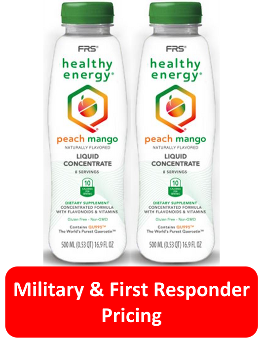 FRS Healthy Energy Peach Mango Concentrate Sample Pack ($10.99 with Discount Code) MFR