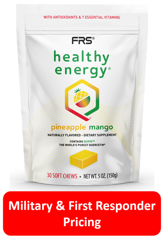 FRS Healthy Energy Pineapple Mango Soft Chews 30 count MFR